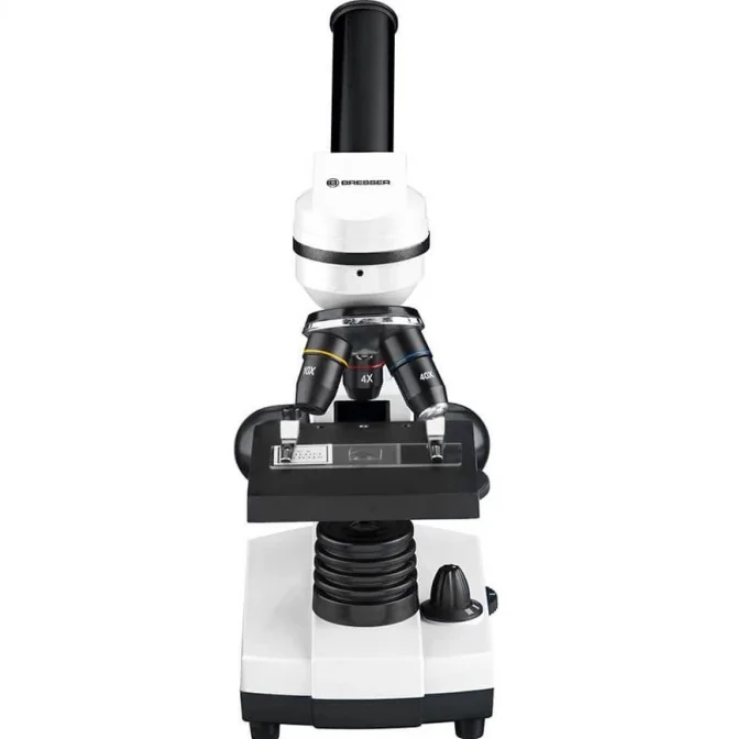 Микроскоп Bresser Junior Biolux SEL 40–1600x, белый, в кейсе
