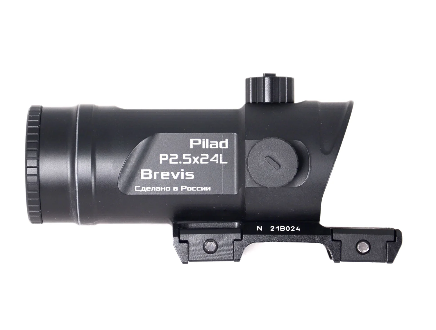 Призматический прицел ВОМЗ ПИЛАД Р2.5Х24 L BREVIS 7.62X39