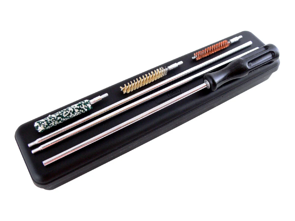 Набор для чистки ShotTime кал. 7,62мм (металлический шомпол, 3 ерша) в пенале
