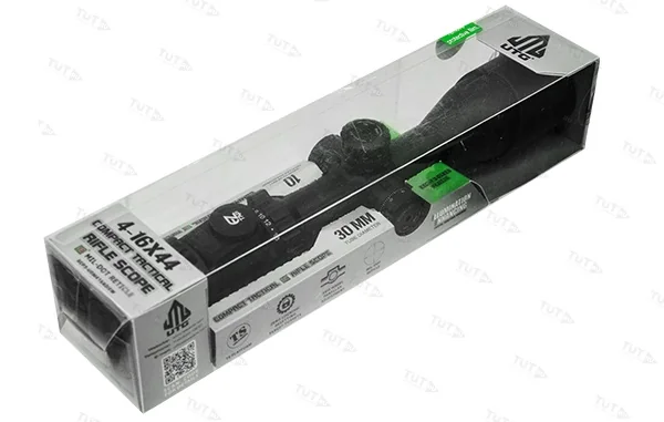 Оптический прицел Leapers Accushot Tactical 4-16X44, 30мм, AO, MilDot, подсв., кольца на Weaver/Pica