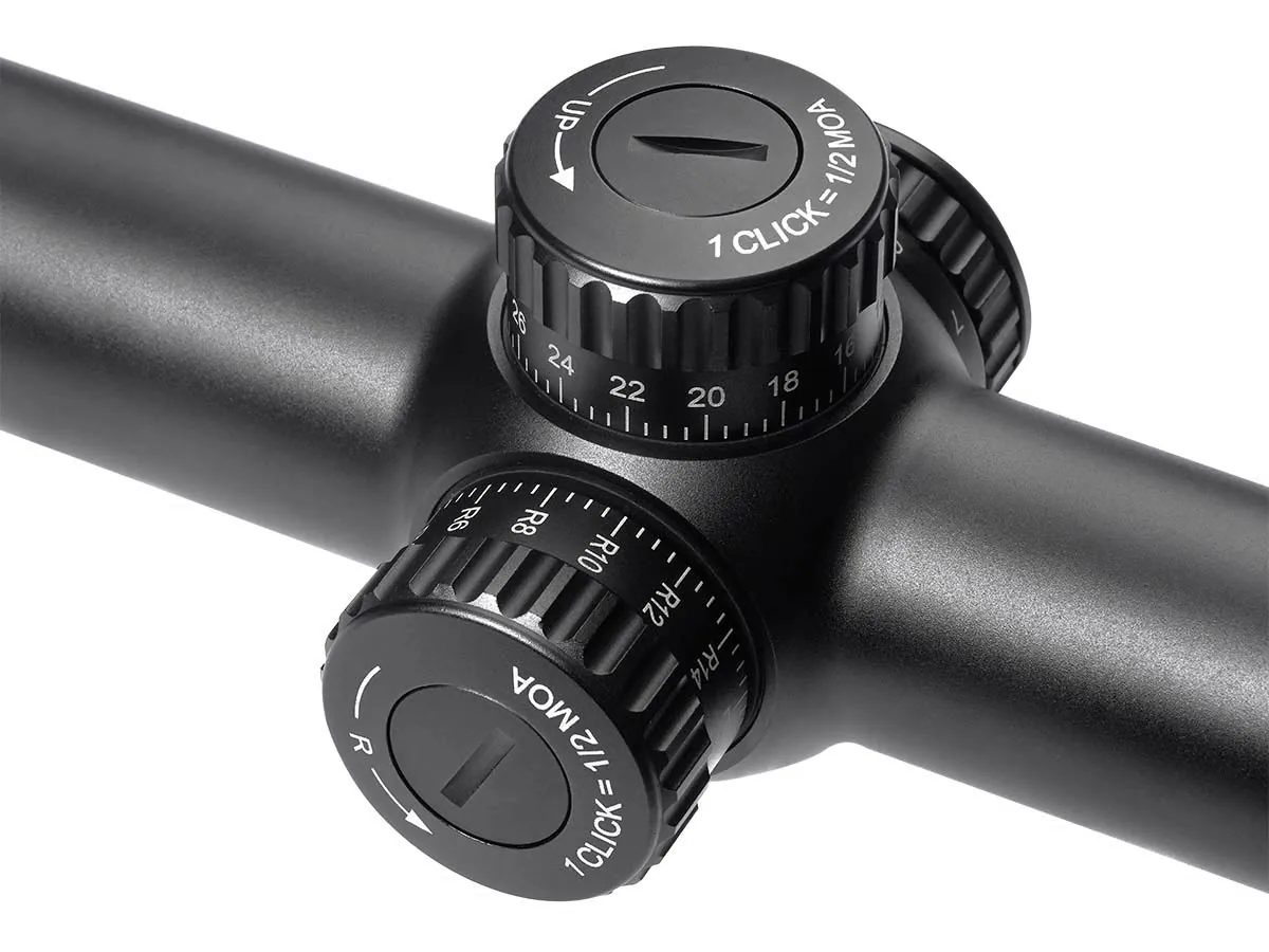 Прицел Gaut  Obsidian 1-8x24, сетка 62 (Half MD)