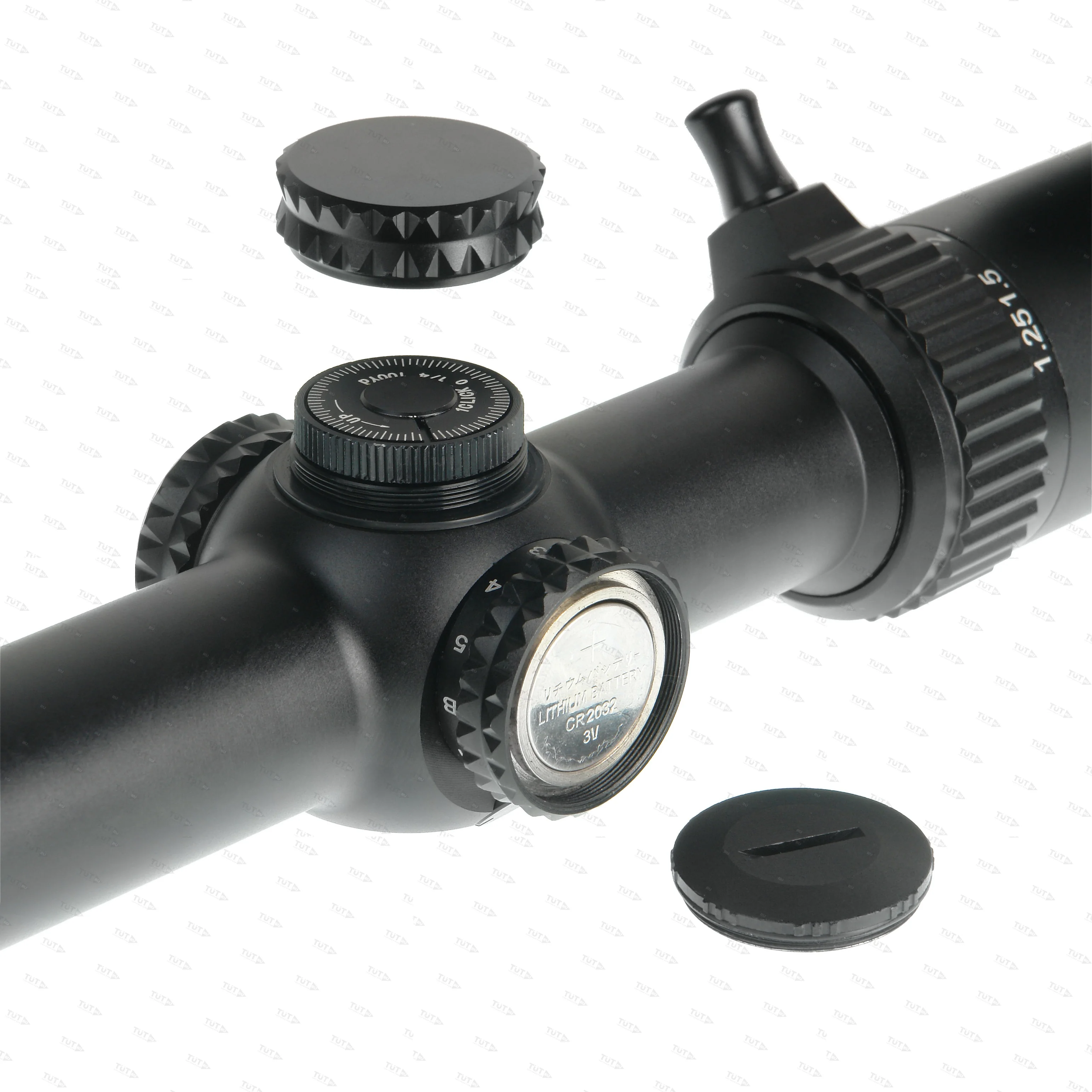 Прицел оптический Veber Wolf 1.25-4.5х26 IR FD07