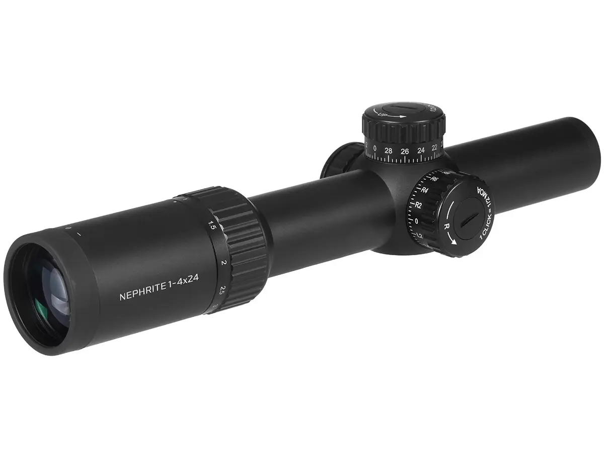 Прицел Gaut Nephrite 1-4x24, сетка 60