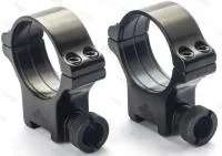 Кольца Rusan быстросъемные Prism 11мм на 25,4мм H12 на винтах (011-11-25,4-12-M)
