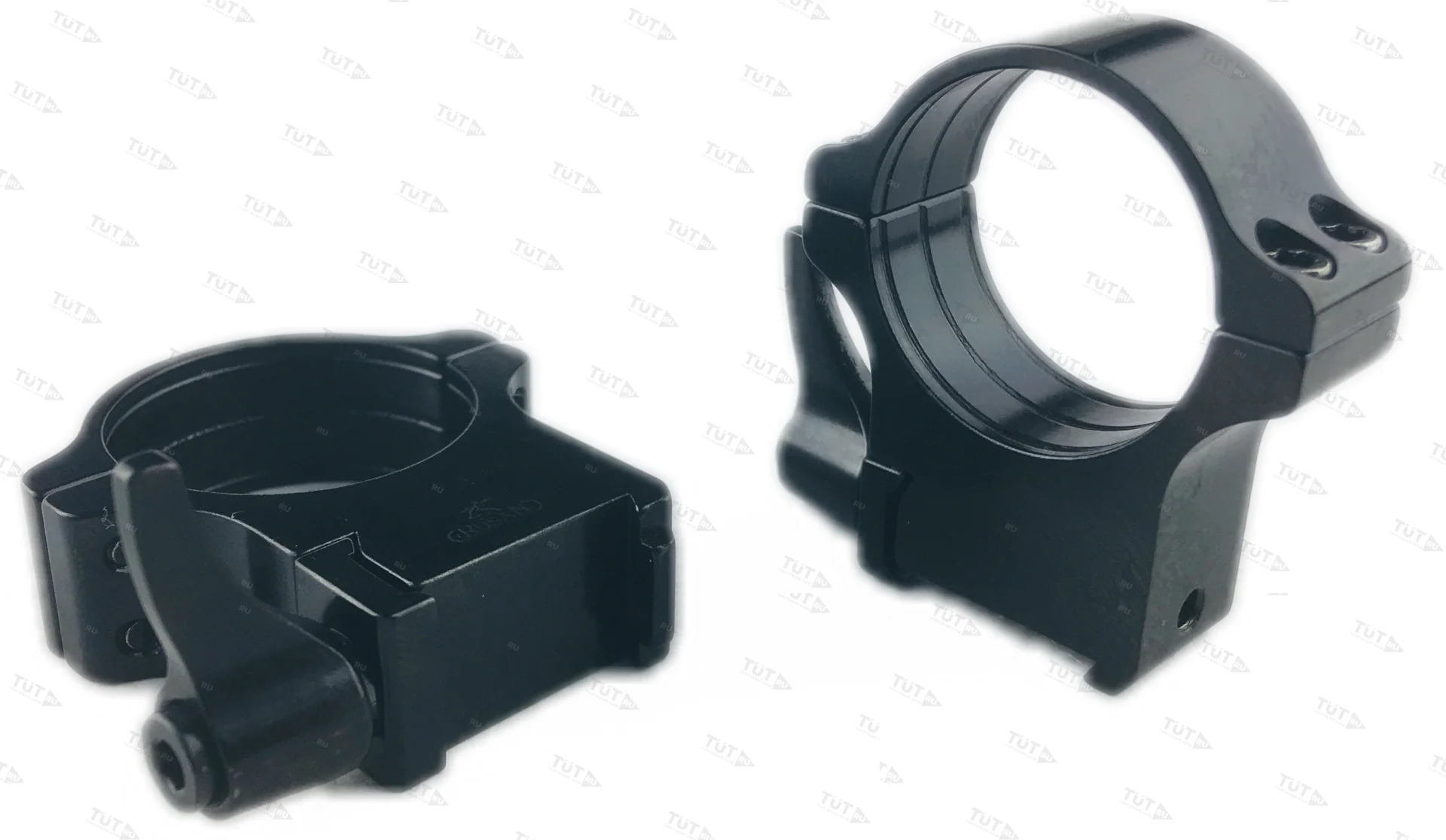 Кольца Rusan быстросъемные Prism 19мм (CZ550) на 30мм H15 рычажные (011-19-30-15-R)
