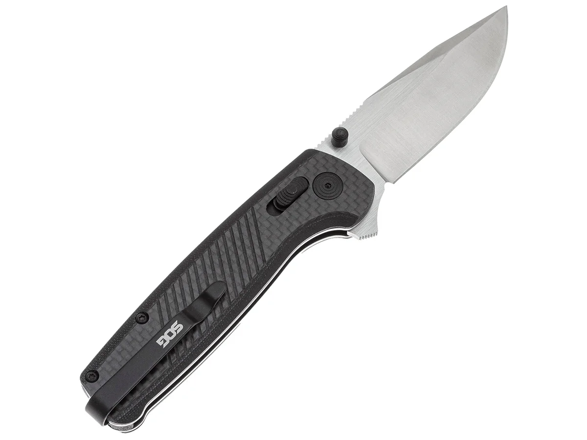 Нож складной SOG Terminus XR, сталь CPM S35VN, G10 + Carbon Fiber