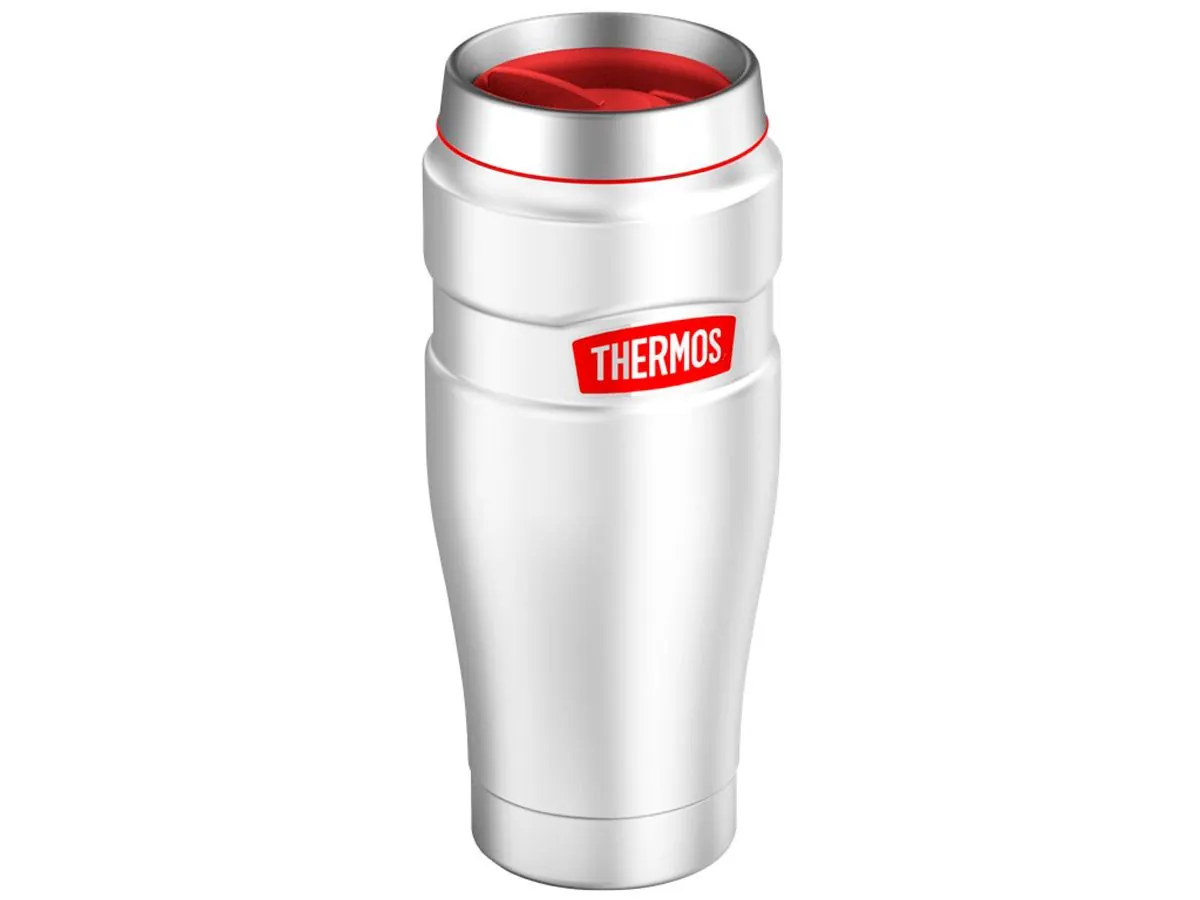 Термос для напитков (термокружка) THERMOS SK-1005 RCMW 0.47L, белый