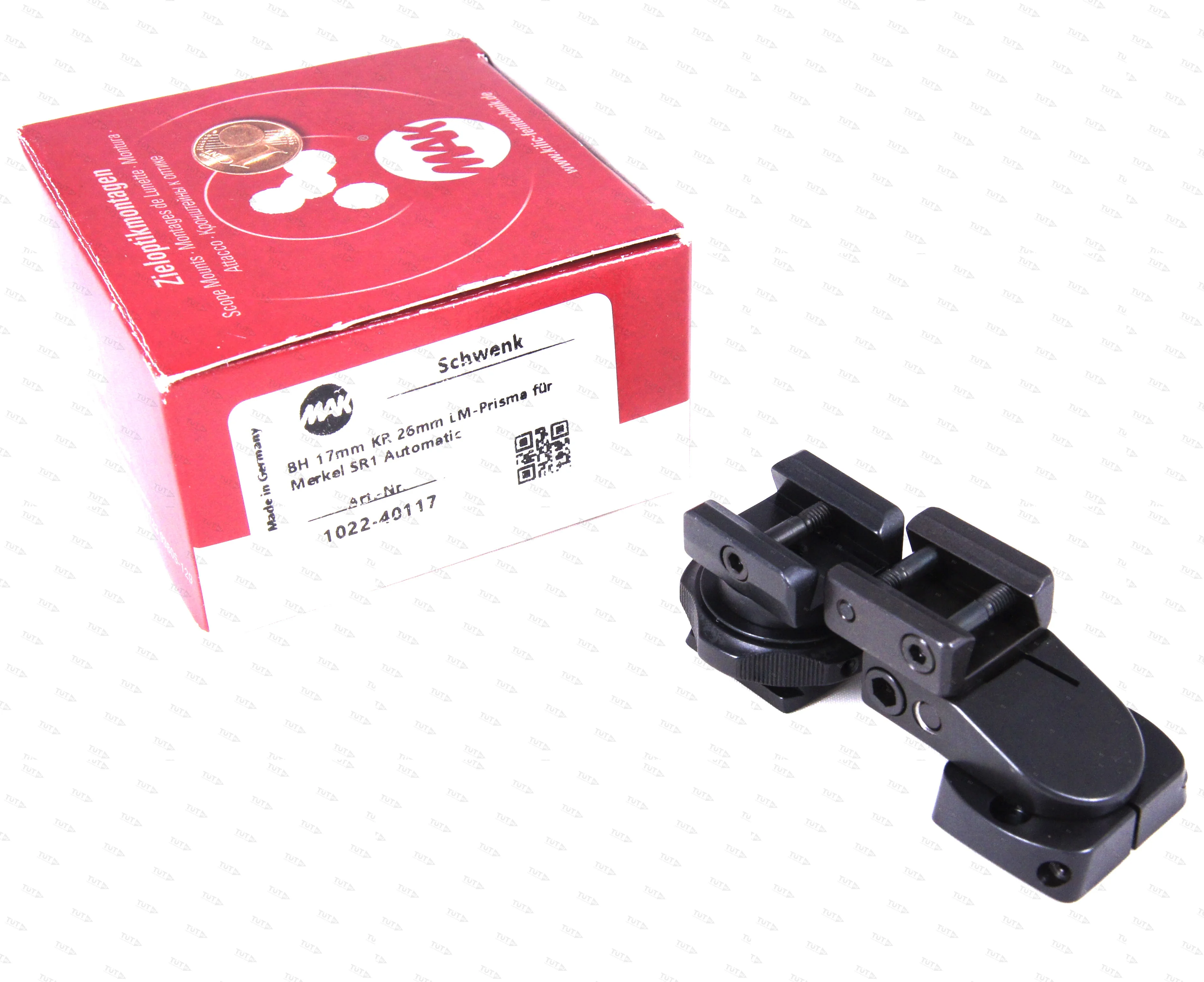 Поворотный кронштейн на раздельных основаниях MAK на для Merkel SR1 на LM-призму (1022-40117)