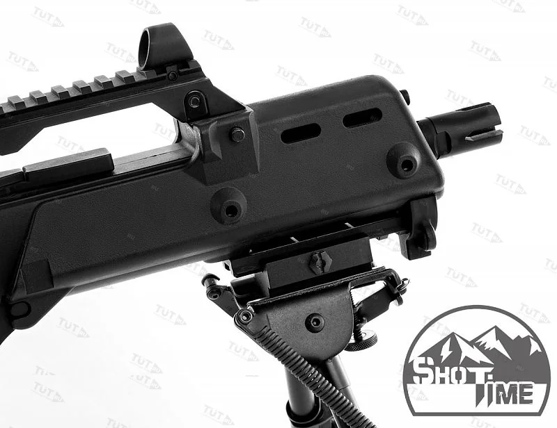 Адаптер-переходник ShotTime быстросъемный для сошек типа Harris на Weaver/Picatinny, сплав Д16Т+ ста