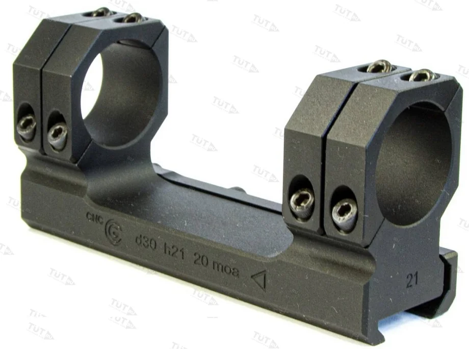Кронштейн CNC Guns Custom кольца 30мм высота 21мм