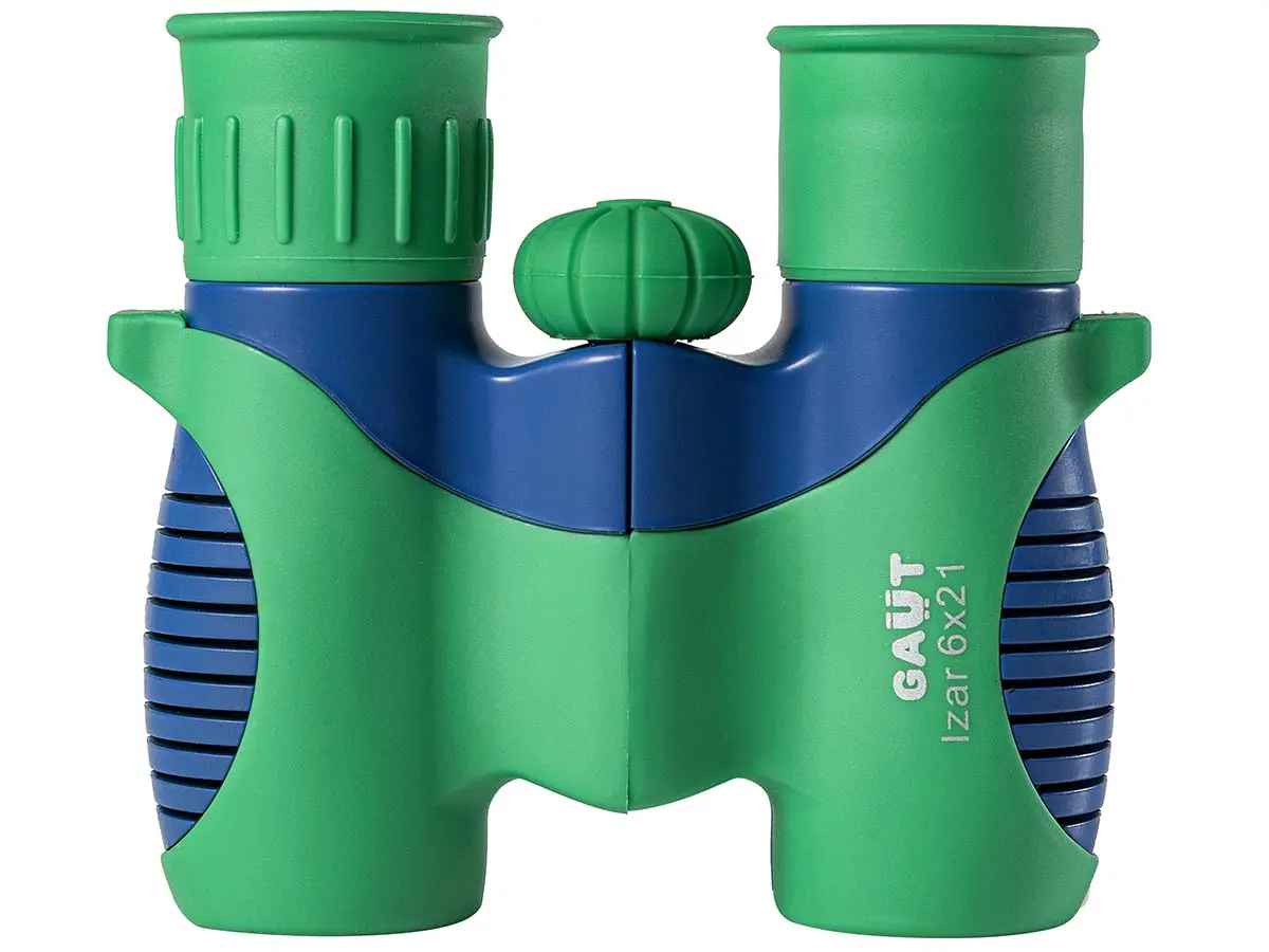 Бинокль Gaut Izar 6X21, Roof-Призмы Bk7, Цвет - Зеленый/Голубой, 200Г