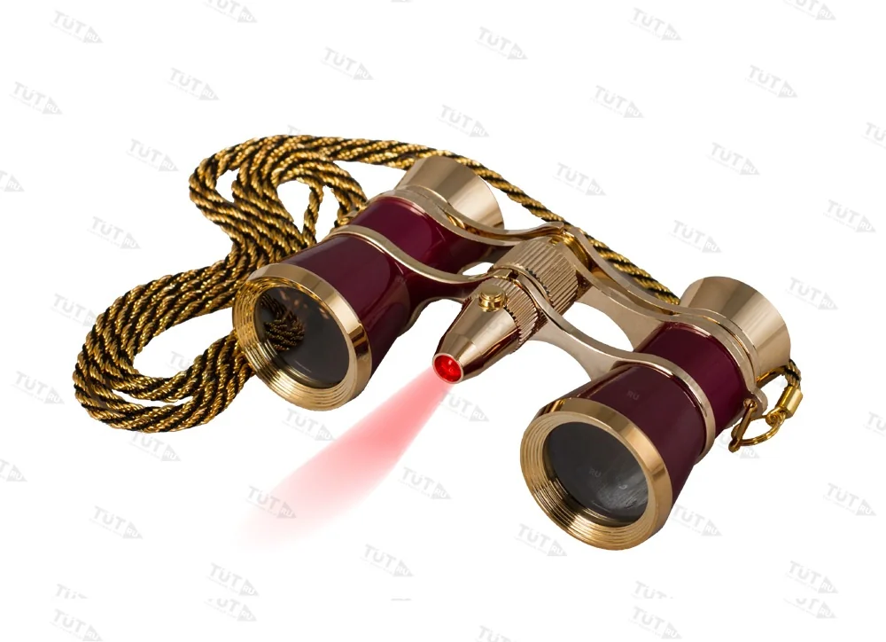 Бинокль Levenhuk Broadway 325F с подсветкой и цепочкой