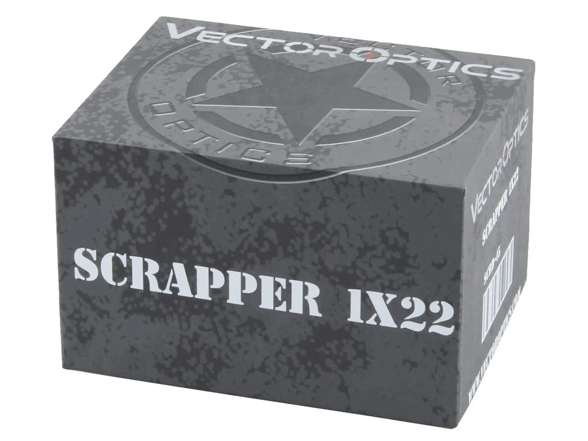 Коллиматорный прицел Vector Optics Scrapper 1x22, RD 2 MOA