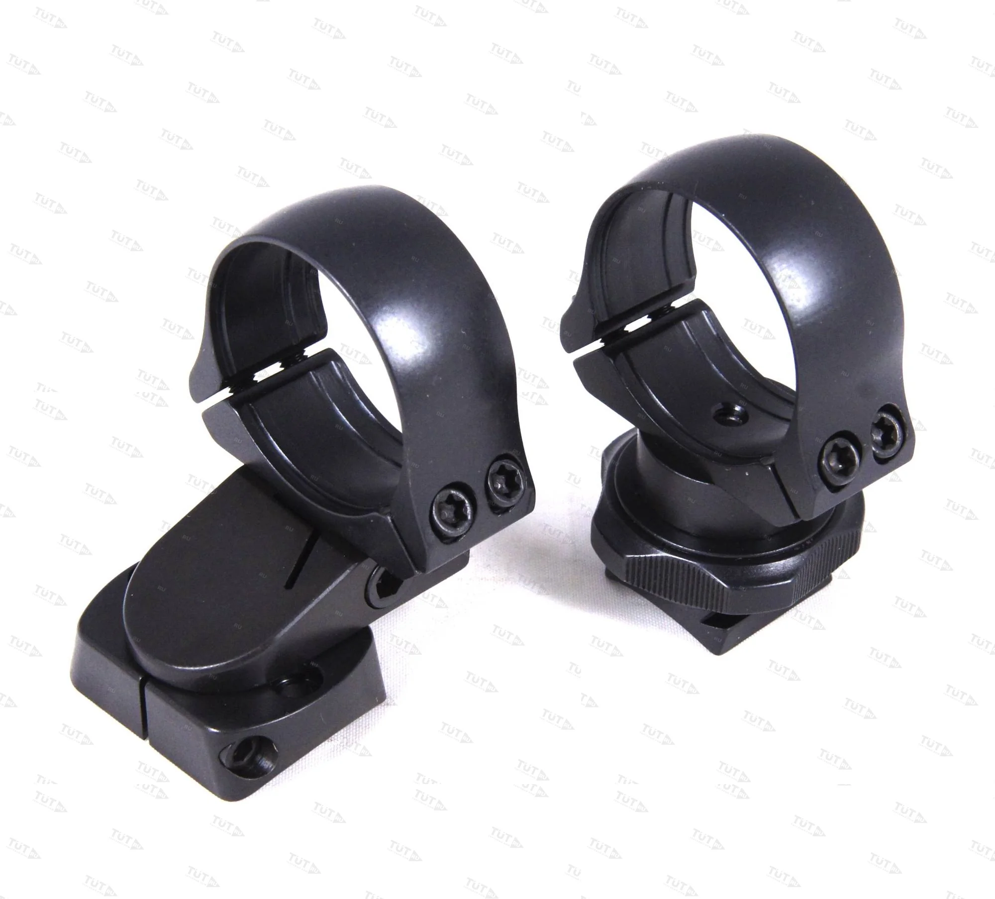 Быстросъемные поворотные кольца MAK 30мм с основаниями на Mauser K98 KR=26мм BH=17мм