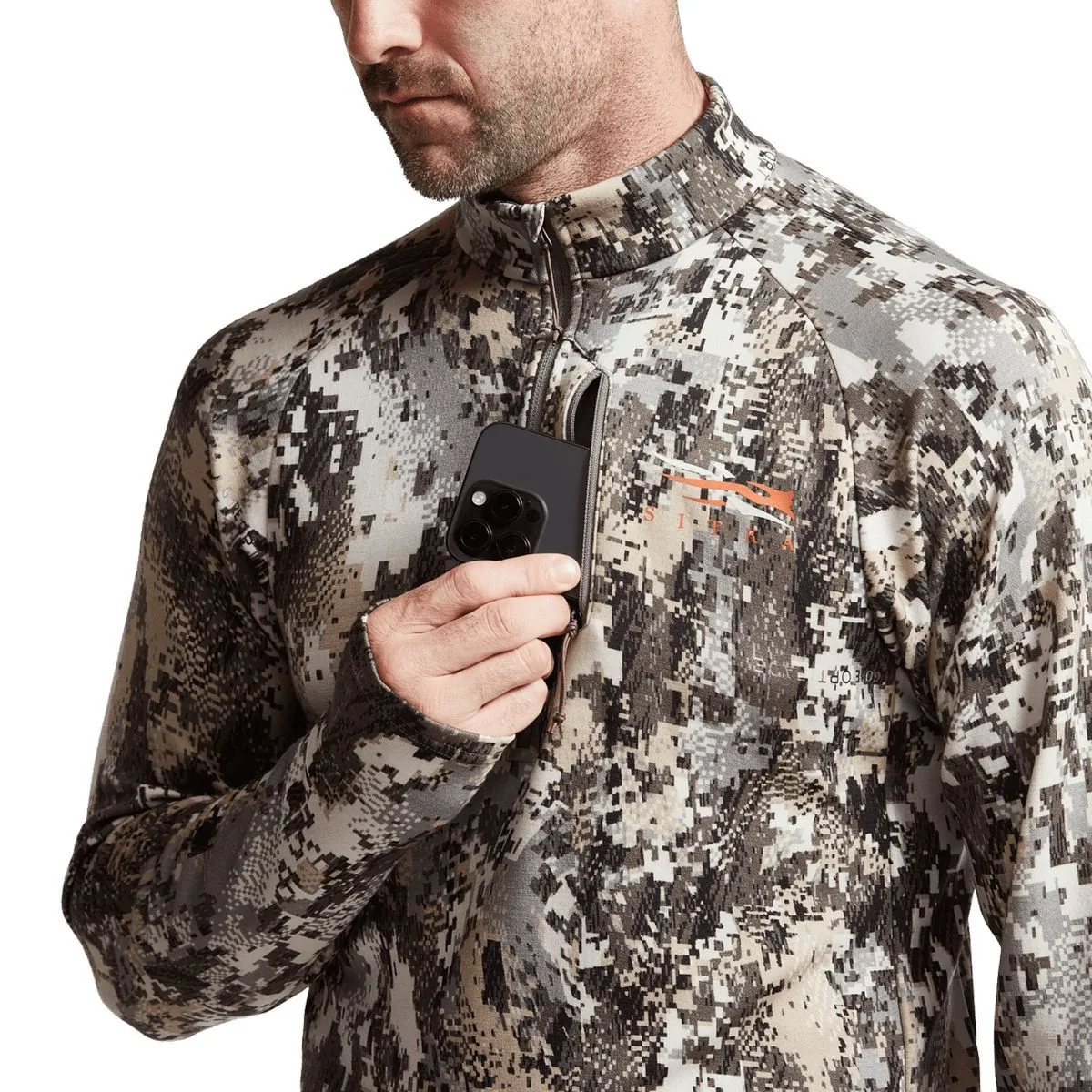 Водолазка SITKA Core Merino 330 Half-Zip