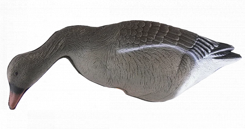 Чучело гуся гуменника складное на опоре