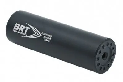 ДТК закрытого типа BRT для Лось-145 .223/5,45 (160мм, 13 камер, М15х1R, п/п 7,5мм, d-50мм)