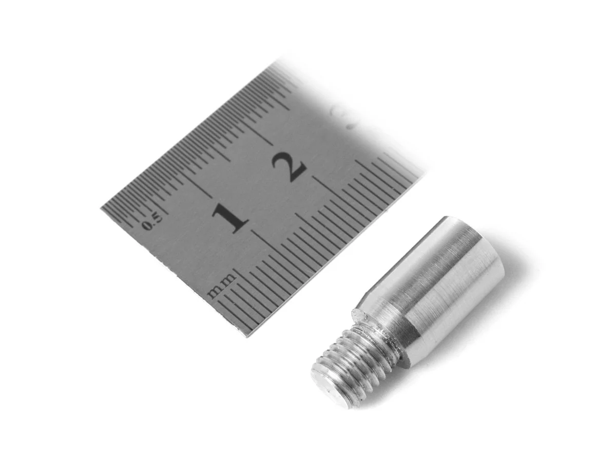 Переходник ЧИСТОGUN - дюраль, папа/мама, резьба M7 на 5/16х27 к шомполам РФ и СССР, под ерши/насадки