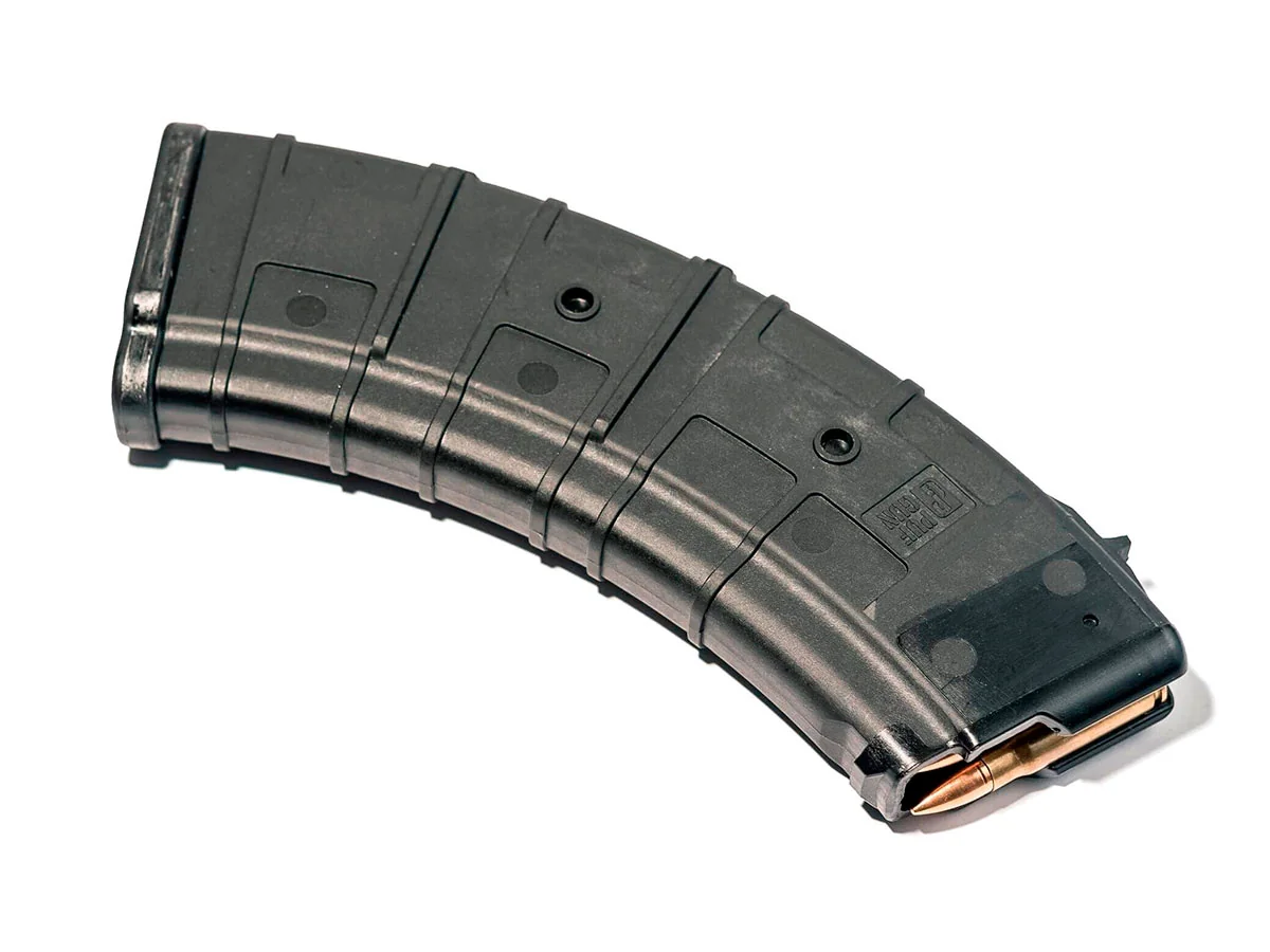 Магазин Pufgun На Впо-136/Ак/Акм/Сайга (С Сухарем), 7,62Х39, 30 Патронов, Полимер, Возм. Укорочения,