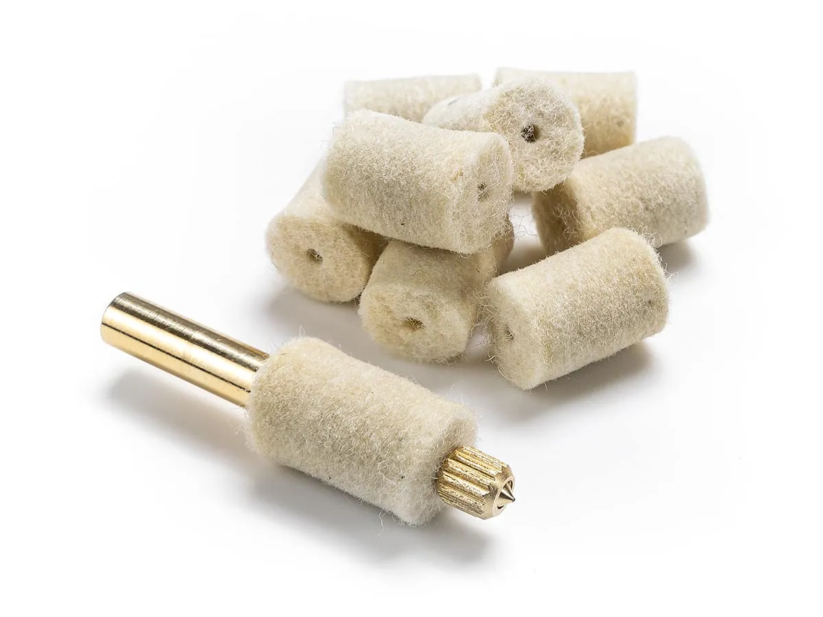 Войлочные патчи ЧИСТОGUN, .338 Lapua Mag., .338 Win.Mag, 9х18 mm, 9х19 mm., Ø 9,5 мм, 500 шт./уп.