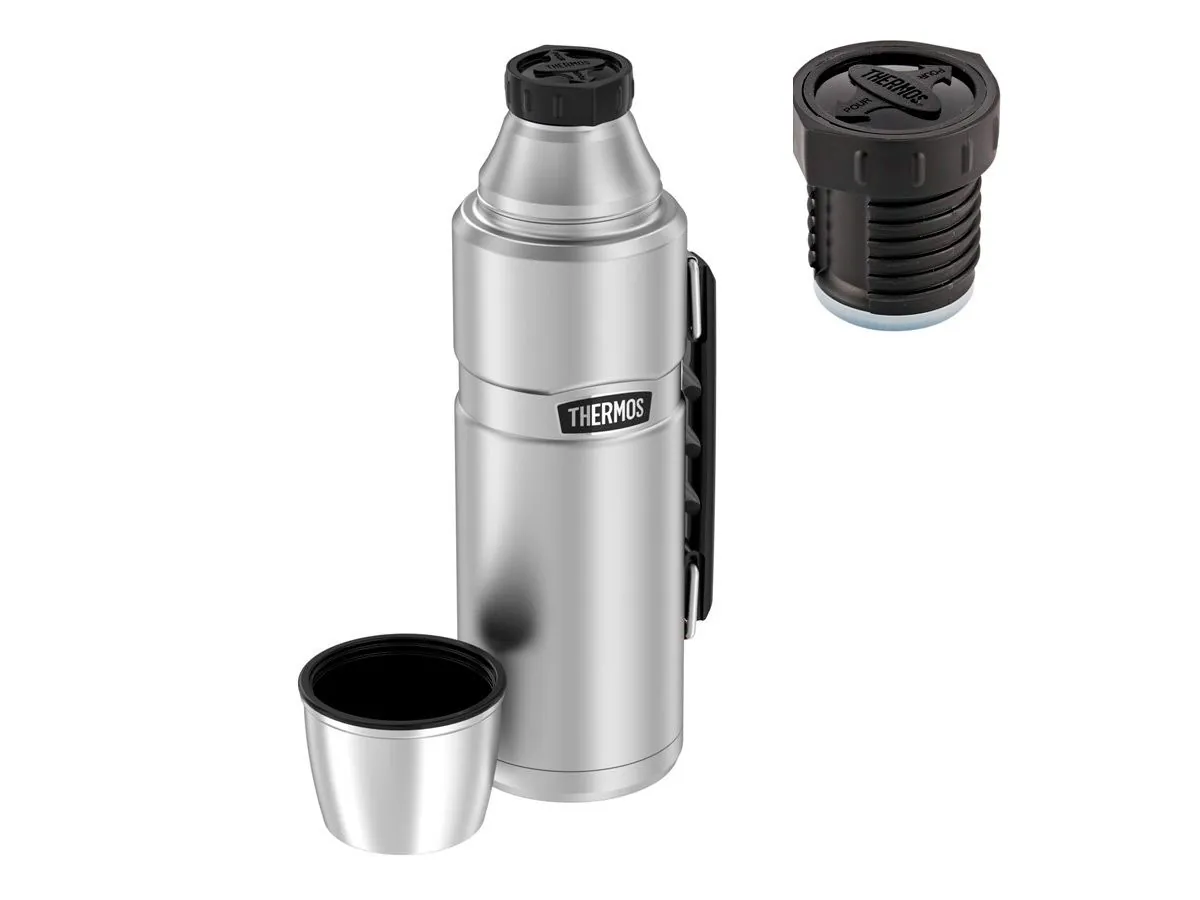 Термос для напитков THERMOS KING SK-2010 SBK 1.2L, стальной