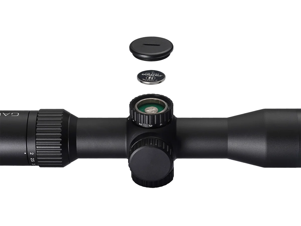 Прицел Gaut Amber 2-8x36, сетка 27 (Mil-Dot)