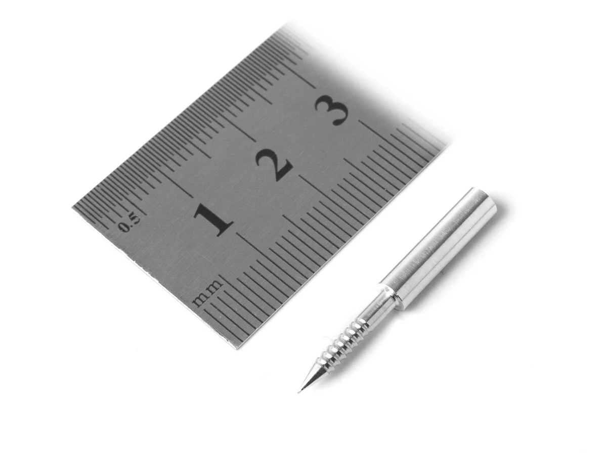 Адаптер-иголка A2S GUN № 4 (дюраль, резьба "мама", дюймовая, 5/40 для STILCRIN, MEGALINE, NIMAR)