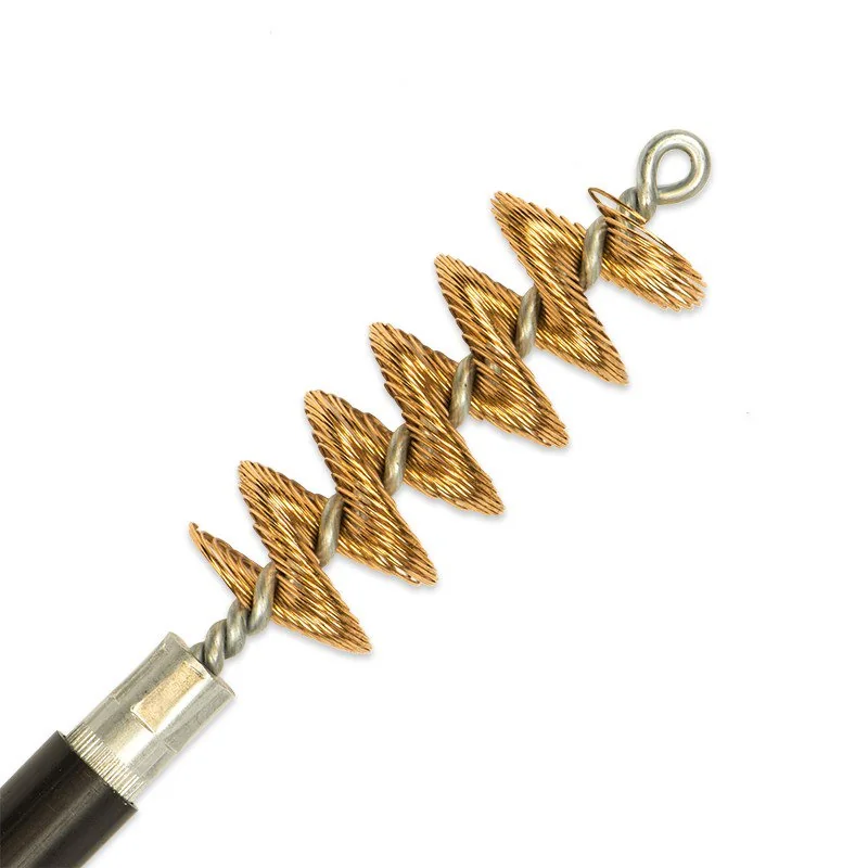Ершик бронзовый Bore Tech Bronze Spiral Brush, .20 кал., резьба папа 5/16-27 BTSB-20-100