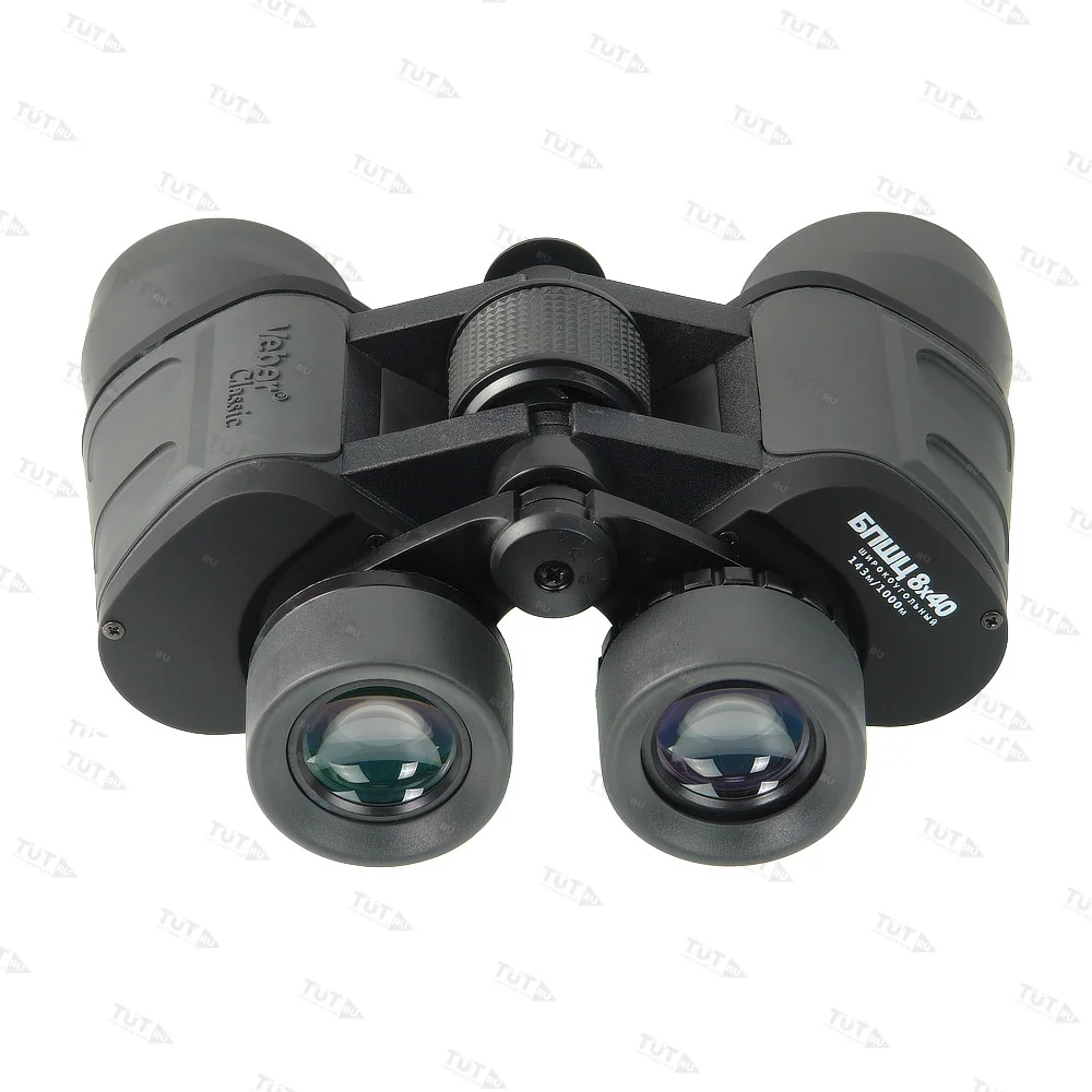 Бинокль Veber Classic БПШЦ 8x40 VRWA широкоугольный, серый