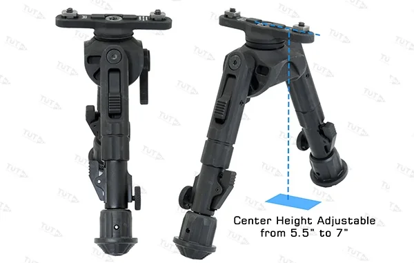 Сошки Leapers UTG TL-BPM02 для установки на M-Lok, 14-18см (360°)