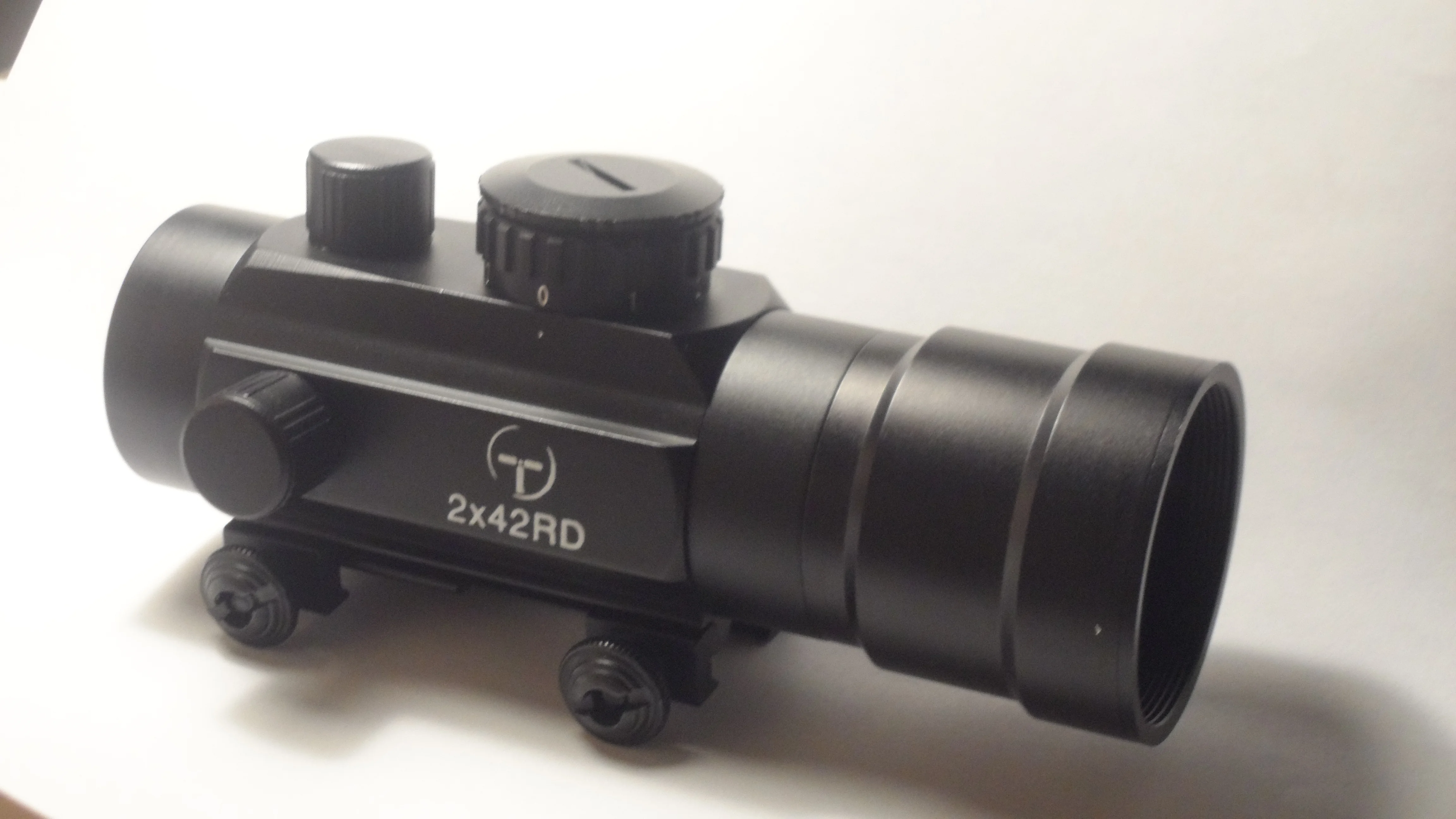 Коллиматор Target Optic 2х42 закрытого типа, на Weaver