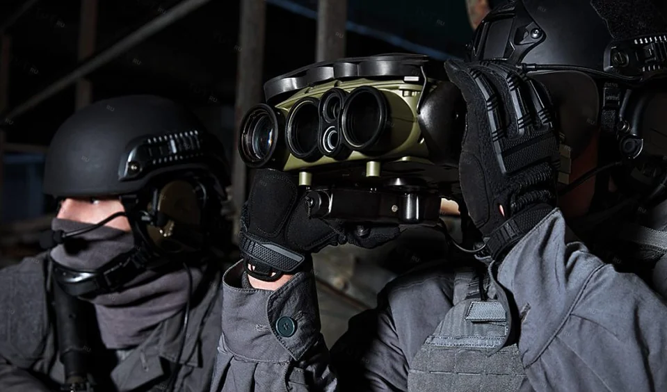 Многофункциональный тепловизионный бинокль с лазерным дальномером SAFRAN JIM LR