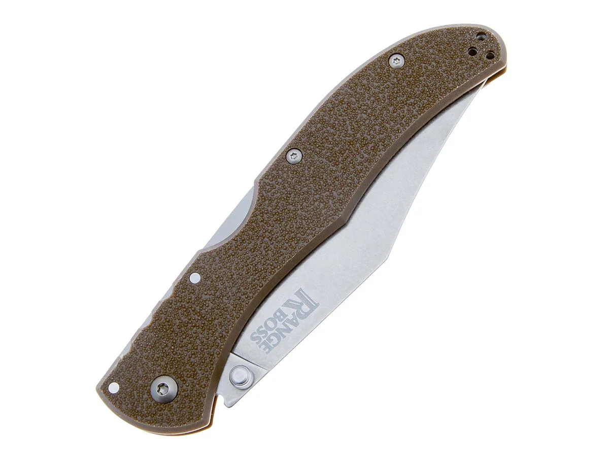 Нож складной Cold Steel Range Boss FDE, сталь 4034SS, рукоять Zy-Ex