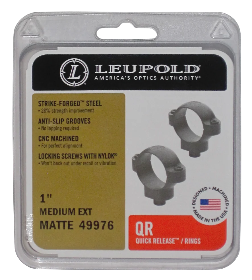 Кольца Leupold для быстросъемного кронштейна (25,4мм, средние) 49976