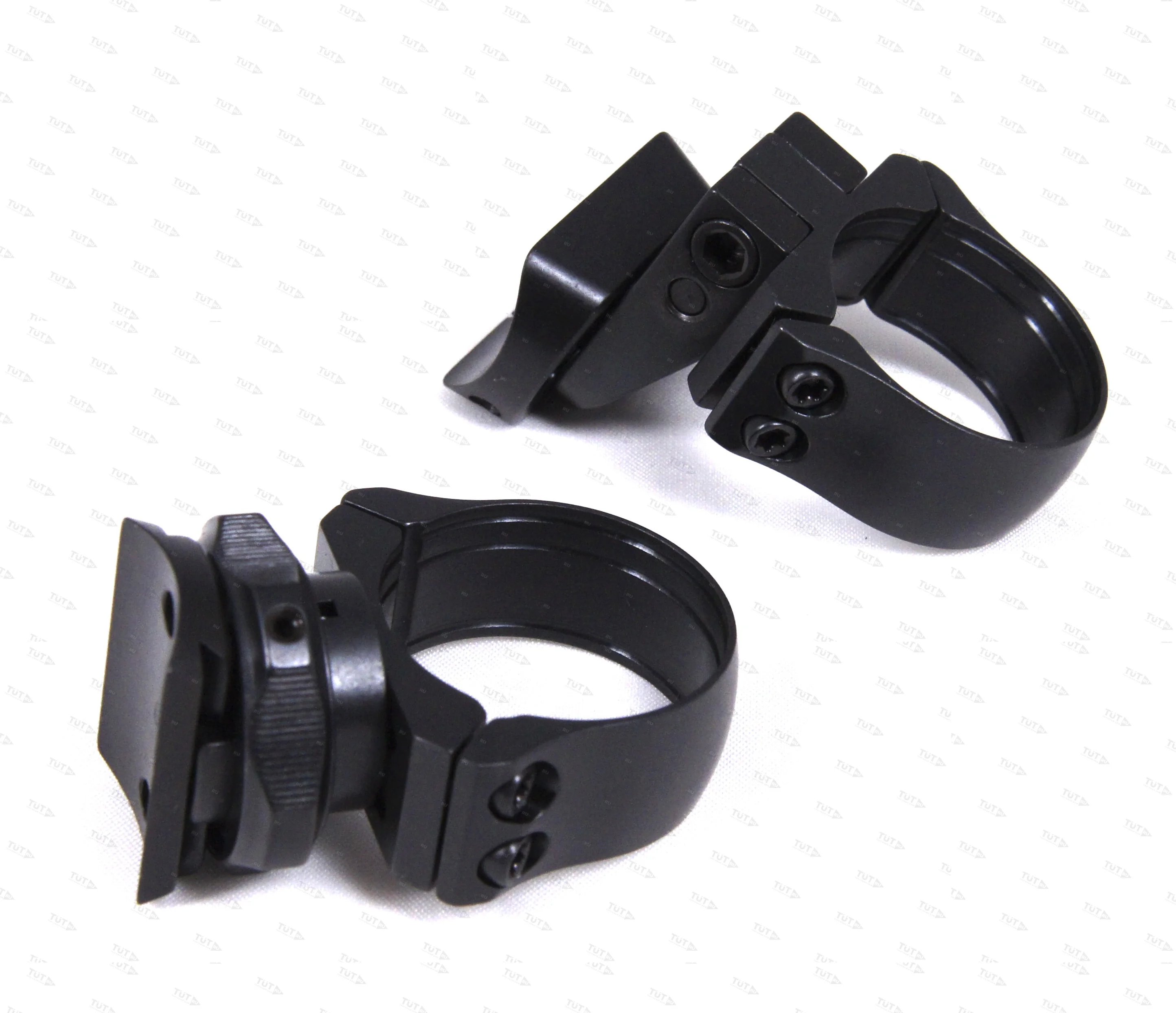 Быстросъемные поворотные кольца MAK 30мм с основаниями на Sauer 202 KR=26мм BH=17мм