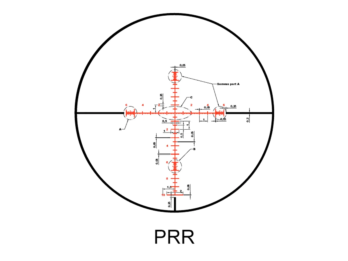 Прицел Nikko Stirling DIAMOND 6-24х50, сетка PRR, FFP