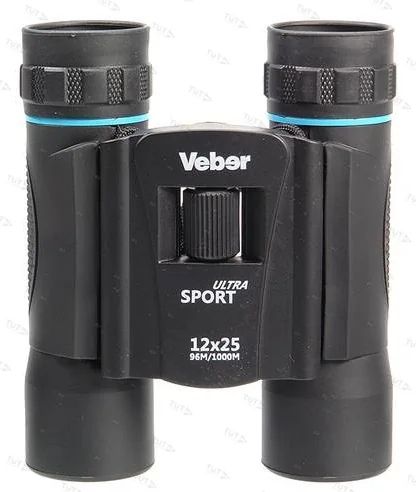 Бинокль Veber Ultra Sport БН 10x25 черный