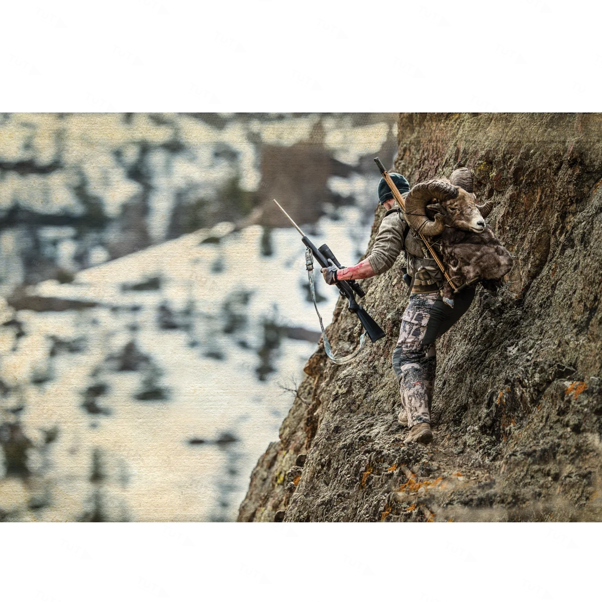 Оптический прицел Burris Eliminator III 3-12x44 с дальномером и баллистическим калькулятором до 1100