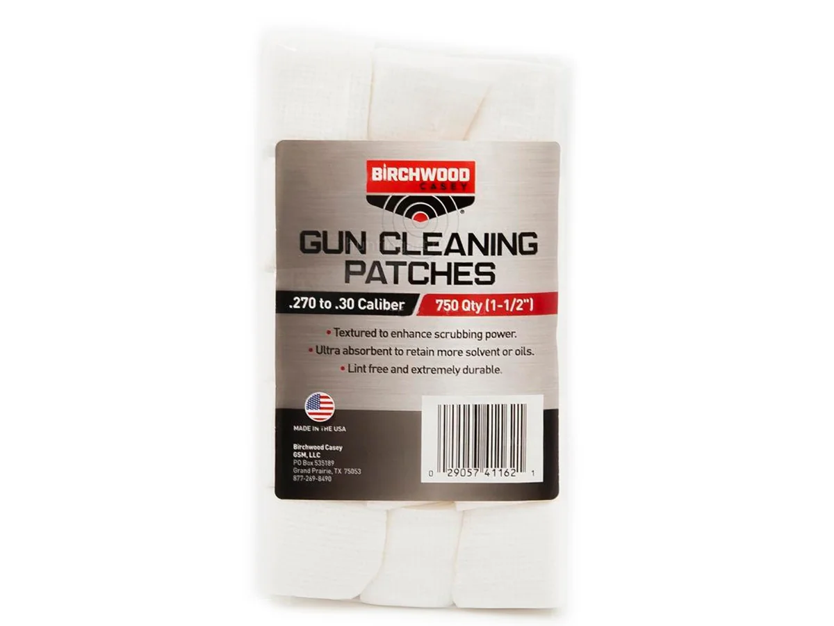 Патчи Birchwood Casey Gun Cleaning Patches для .270-.30к 750шт