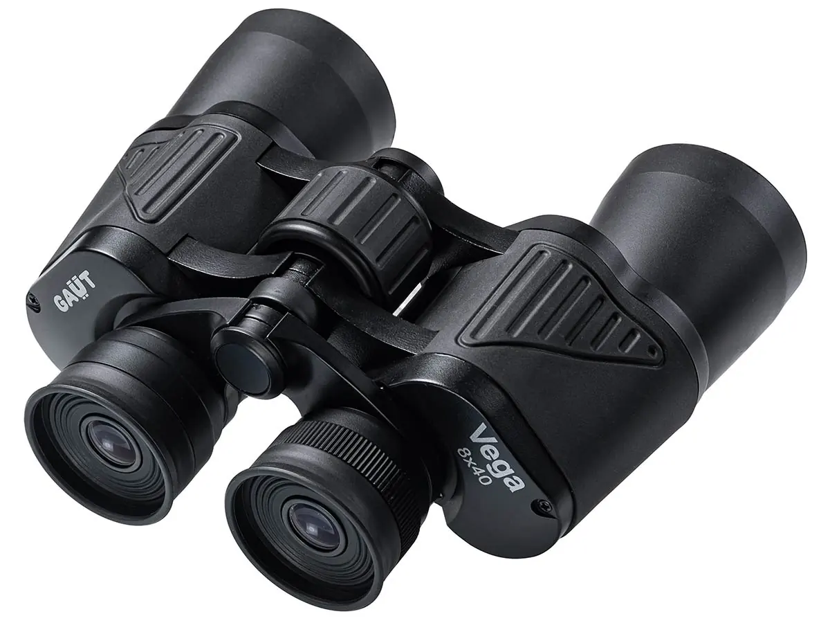 Бинокль Gaut Vega 8X40, Porro-Призмы Bk7, Цвет Черный, 700Г