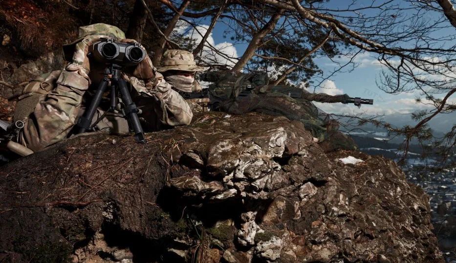 Ночной бинокль с лазерным дальномером SAFRAN VECTOR 21