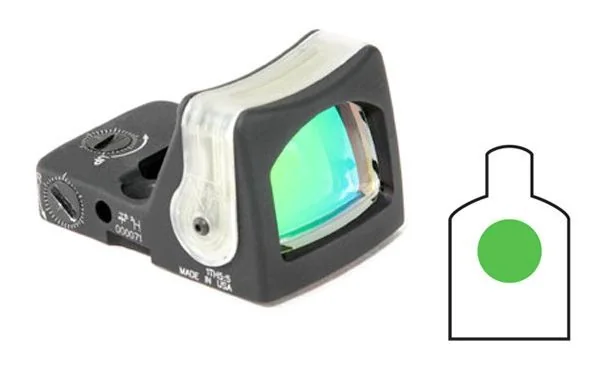 Прицел TRIJICON ACOG 3x30 Scope, 9MOA RMR Sight, TA60 Mount Dual Ill. Green Chevron .223 (TA33G8-RMR