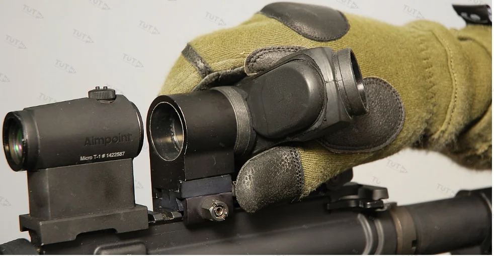 Насадка Aimpoint CEU для стрельбы из-за угла с высоким кронштейном 39 мм