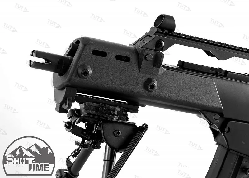 Адаптер-переходник ShotTime быстросъемный для сошек типа Harris на Weaver/Picatinny, сплав Д16Т+ ста