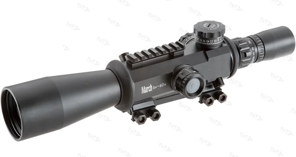 Оптический прицел March Genesis 6-60x56 FFP с подсветкой FMA-MT, 1/4MOA (D60V56GFIMA)