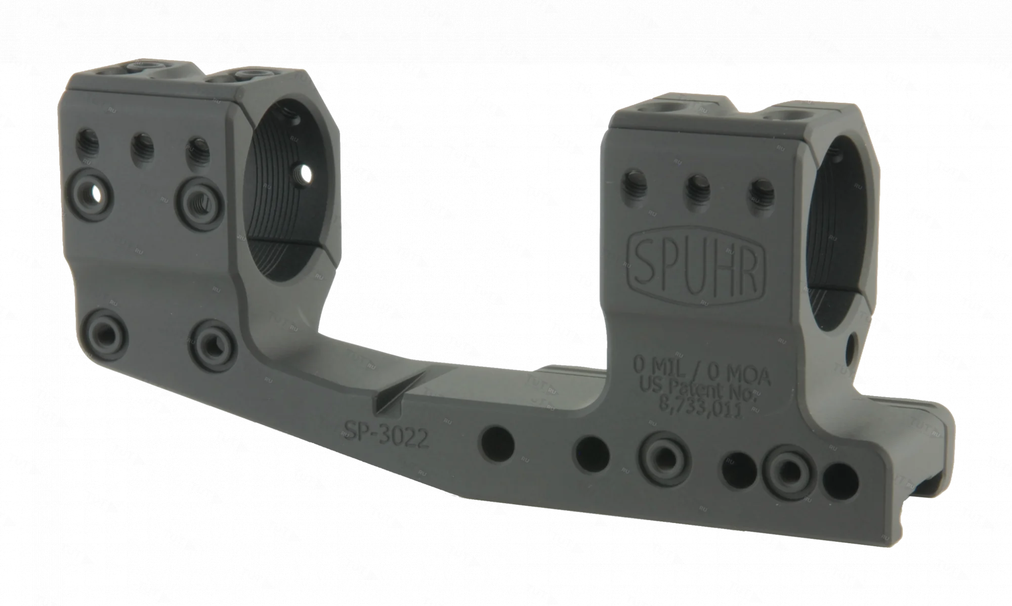 Кронштейн SPUHR Cantilever Scope Mount Gen3, 30мм на Picatinny, вынос 70мм, h=23мм (SP-3022C)