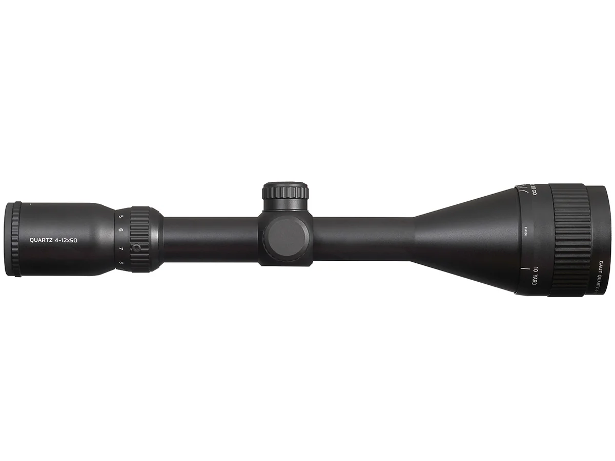Прицел Gaut Quartz 4-12x50AO, сетка 2 (Mil-Dot), подсветка