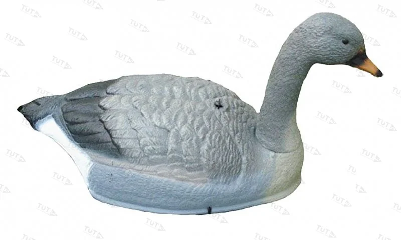 Чучело гуся гуменника сторожевого на опоре (корпус из 2 частей)