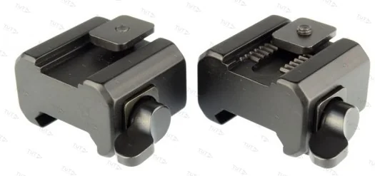 Быстросъемный кронштейн MAK на раздельных основаниях под шину Swarovski для установки на основание W