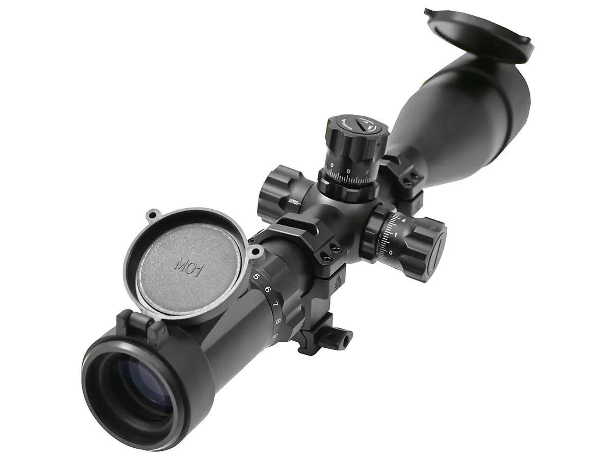 Оптический прицел Leapers Accushot Premium 4-16X56, 30мм, AO, MilDot, подсв., пуз.уровень, кольца на